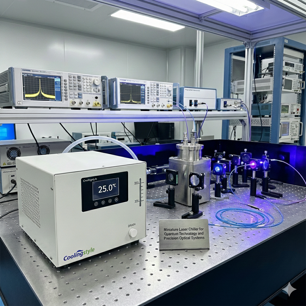 raffreddamento laser ottico di precisione