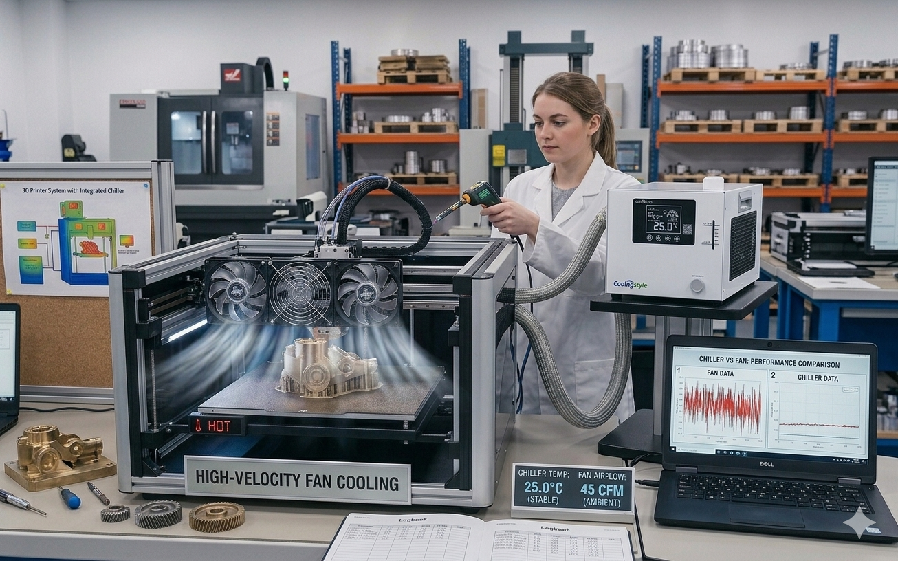 3D printer chiller vs cooling fan